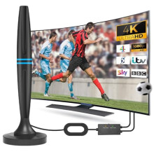 TV Aerial Indoor, TV Aerial 250+ Miles Range,TV Strongest Signal Booster Amplifier, HDTV Antenna 4K 1080P Ultra For All TV