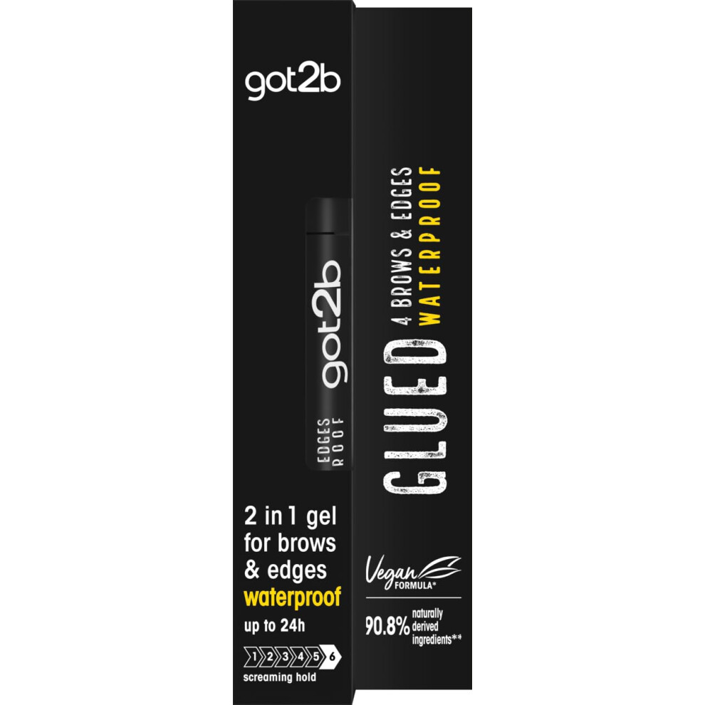 Got2b Glued For Brows & Edges Waterproof Eyebrow Gel, 16Ml