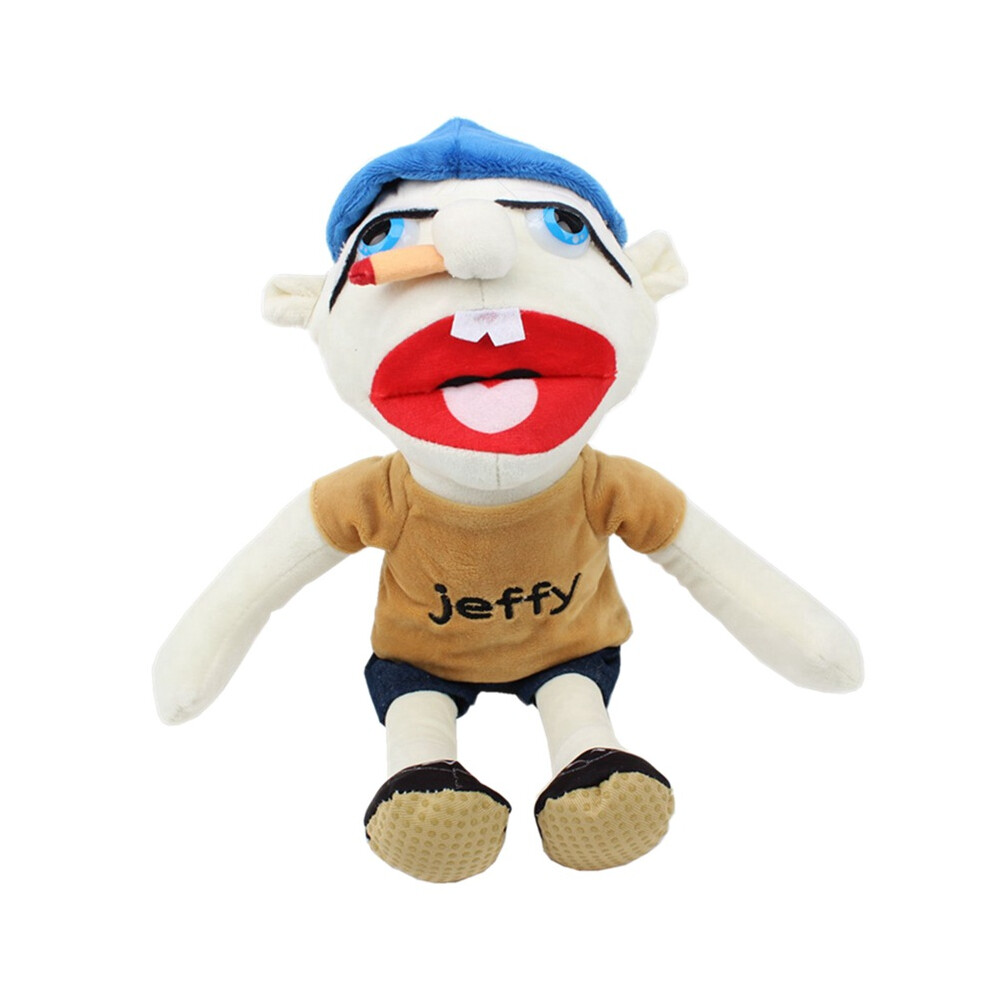 15'' Jeffy Hat Game Kids Plush Toy Stuffed Dolls