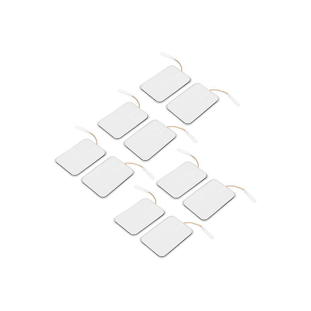 10pcs Reusable Electrode Pad Self Adhesive Electrode Patch Replacement Accessory For Electrode