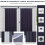 Outsunny Outsunny 2-Bin Corrugated Steel Rubbish Storage Shed w/ Locking Doors Lid Unit 3