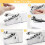 (White-1pc) Handheld Sewing Machine Mini Sewing Machines, Portable Sewing Machine Quick 4