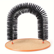 (1pc) Grooming Brushes And Tickle Toys That Cats Can't Resist - Cat Arch Self Groomer