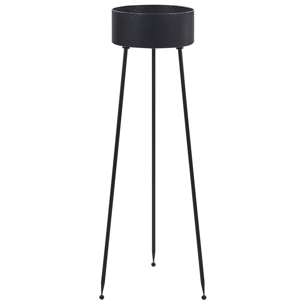 Plant Stand LEIKA Metal 33 cm Black