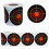 250pcs/roll Shooting Target Adhesive Shoot Targets Splatter Reactive Stickers 1