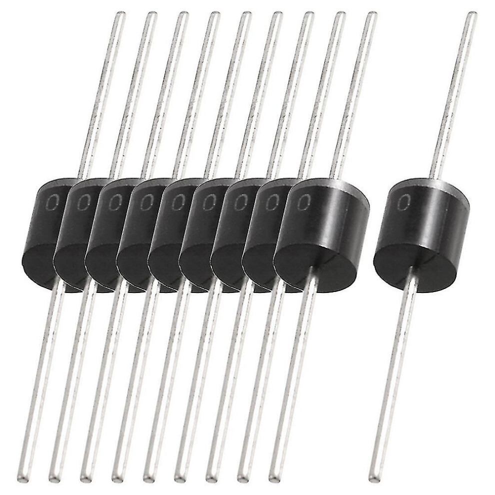 20Pcs 10A10 10Amp 1000V 10A 1Kv R-6 Mic General Purpose Axial Rectifier Diodes 7669442600976