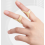 (4) Oval 8 Finger Splint Support Protection Stabilizes Arthritis Mallet Trigger 4