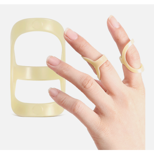 (10) Oval 8 Finger Splint Support Protection Stabilizes Arthritis Mallet Trigger 2