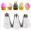 ​​3pcs 1M 2D 2F Cake Piping Tips Piping Nozzles 4