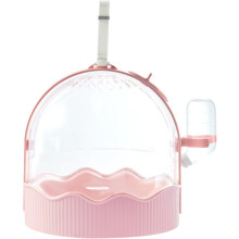 (pink) Small Animal Carriers, Durable Animal Carriers