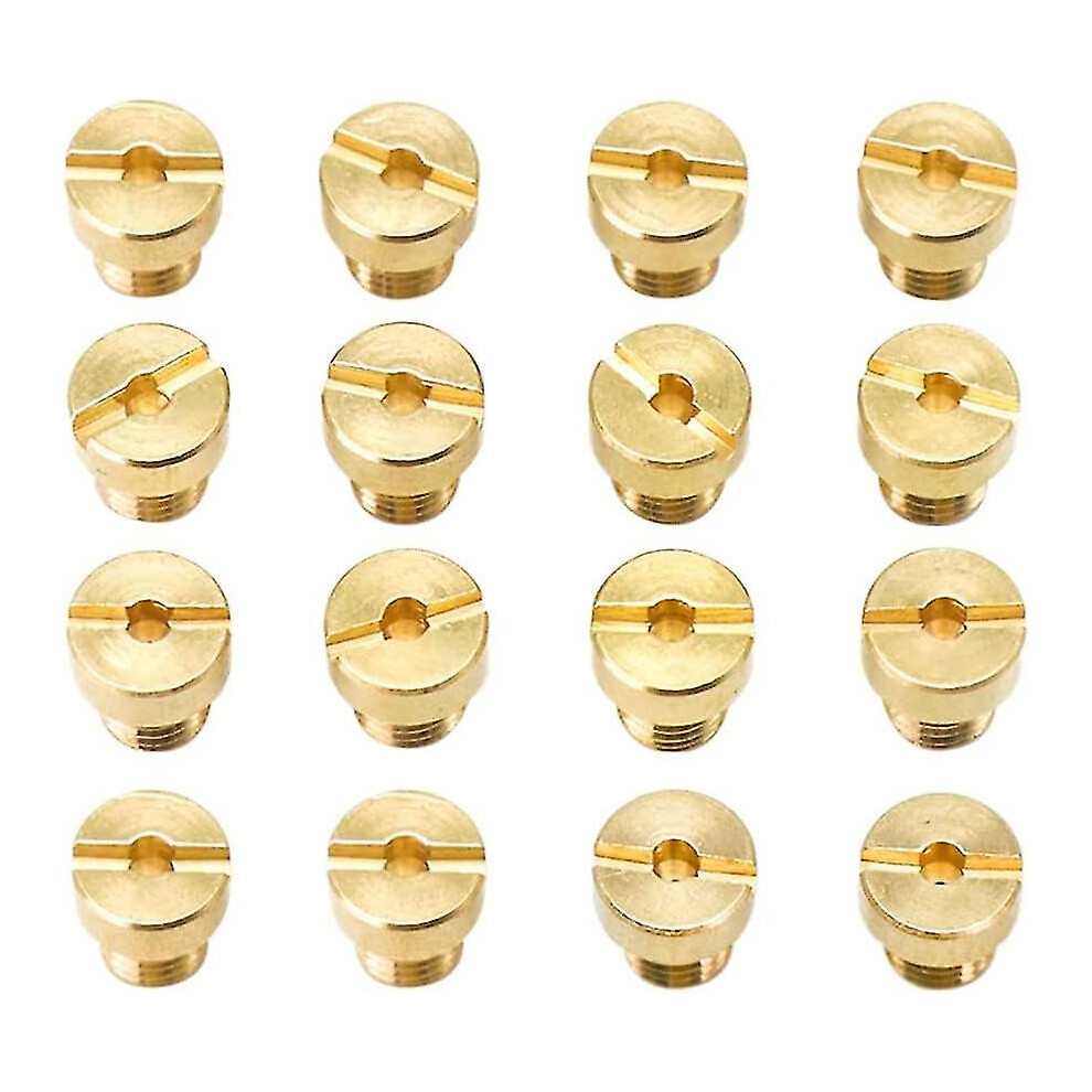 Carburetor Main Jet Kit, 16Pcs Main Carburetor Jet Set, Carburetor Jet, 40 44 46 48 50 52 54 56 58 60 65 70 75 80 85 90 For Pwk Keihin Pe Cvk 7669442607944