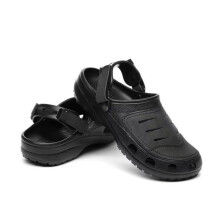 (Black, M10/4344) 2024 Mens Summer Casual Shoes Men's Beach Shoes Yukon Sandals Garden Clogs Shoes