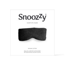 (Dark Grey) SnoozZy Cotton Eye Mask Wrap