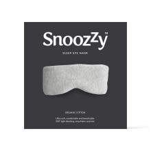 (Light Grey ) SnoozZy Cotton Eye Mask Wrap