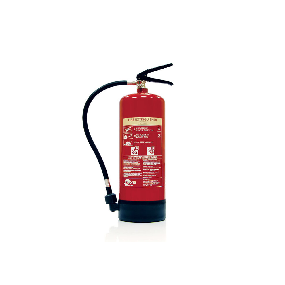 Afff Foam Fire Extinguisher Red 6Ltr 5030566233616