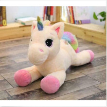 (Rosa, 80cm) Christmas Plush Unicorn Teddy Stuffed Super Soft Cuddly Toys Dolls Birthday Gift