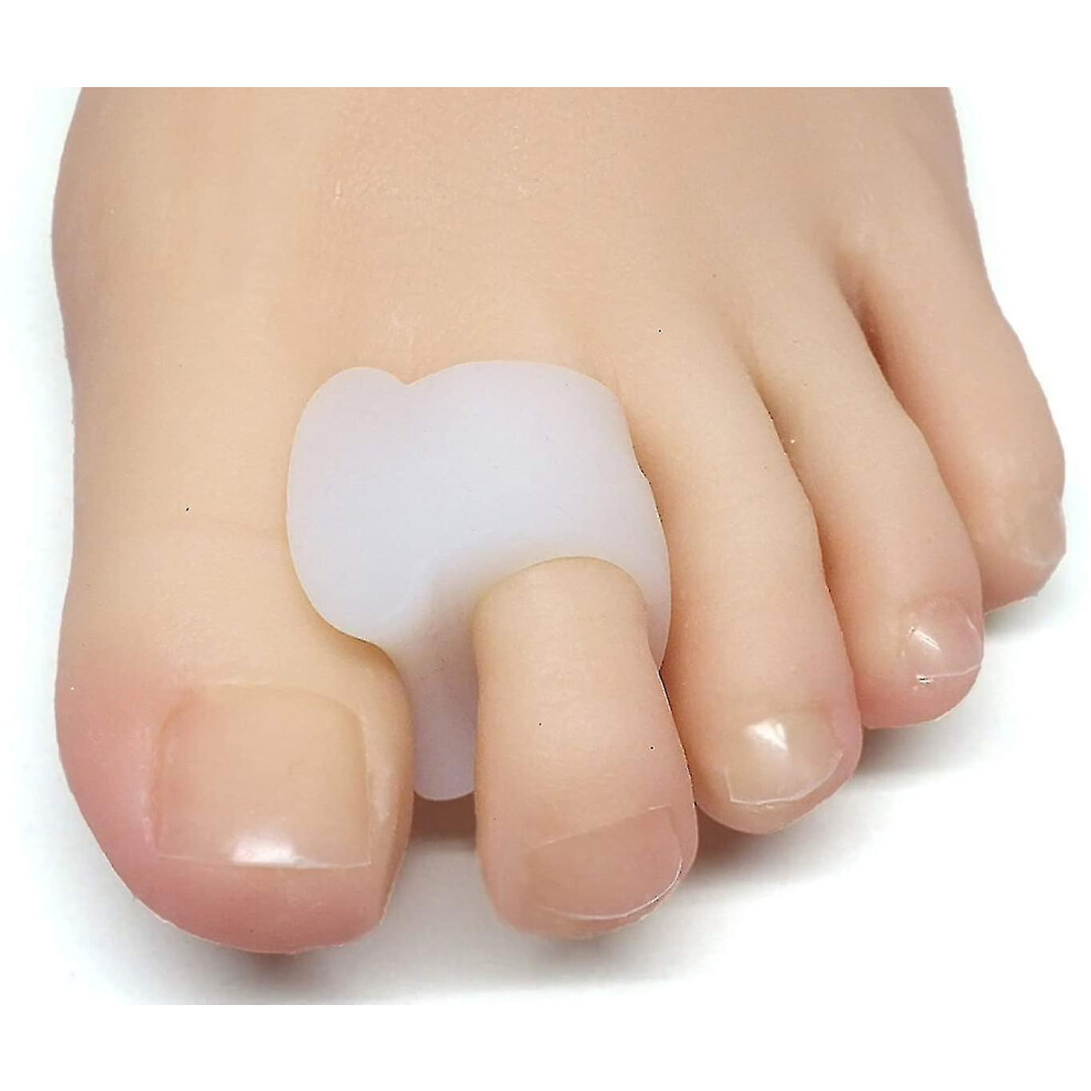 8pcs Toe Separator For Overlapping Toes, Bunions, Big Toe Alignment, Braces And Spacers