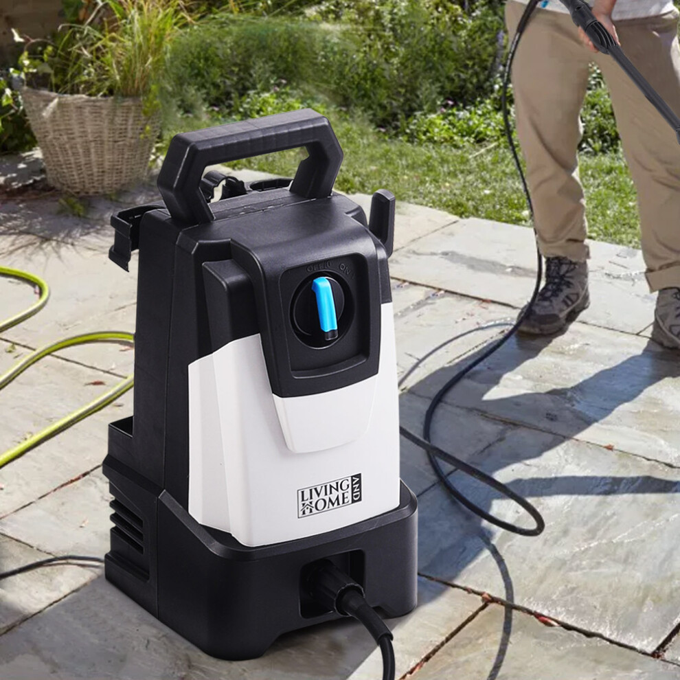 1400W Electric High Power Pressure Washer Jet Wash Car Patio Cleaner w/Accessory