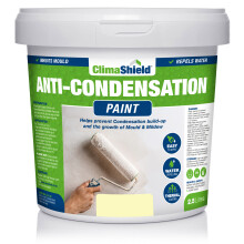 (2.5 Litres, Devon Cream) Smartseal - Anti-Condensation Paint - Reduce Condensation on Walls and ceilings - Protect from Moisture