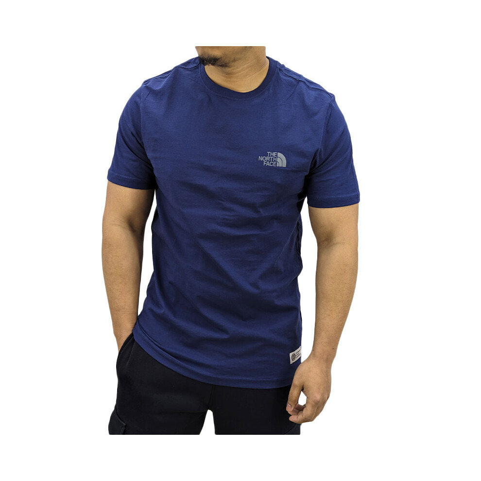 (Navy, S) The North Face 009027 Mens Graphic T Shirts