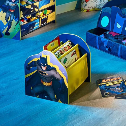 Betmen Rack Racka Batman Kids Sling Bookcase Childrens Book Shelf Storage Rack Organiser ...