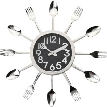 Widdop and Co Fork and Spoon Wall Clock, w9878