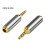 (2.5mm to 3.5mm) Audio Adapter 3.5mm To 2.5mm Stereo Adapter 1/8'' (3.5mm) Male Plug To 2.5mm Jack Adapter Multiple Sizes Available 1