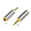 (3.5mm to 2.5mm) Audio Adapter 3.5mm To 2.5mm Stereo Adapter 1/8'' (3.5mm) Male Plug To 2.5mm Jack Adapter Multiple Sizes Available 6