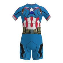 (02, 140) Spiderman Boys Swimsuit Avengers Cosplay Costume
