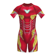 (03, 150) Spiderman Boys Swimsuit Avengers Cosplay Costume