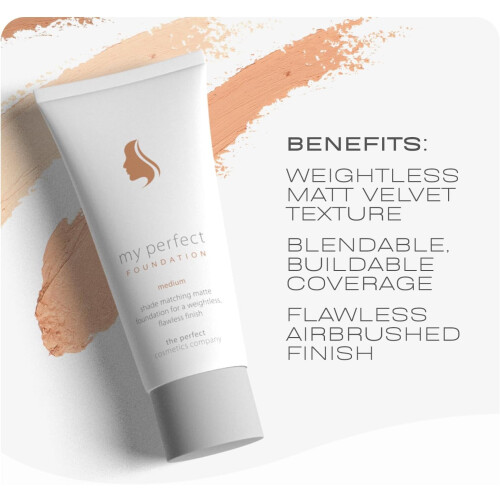 My Perfect Foundation-Flawless Buildable Base-Dark Shade 2