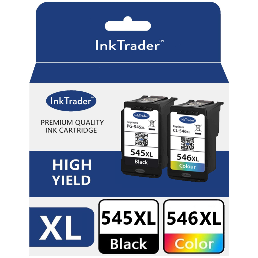 Replacement Canon 545XL 546XL Ink Cartridges For Use In Canon PIXMA Printers