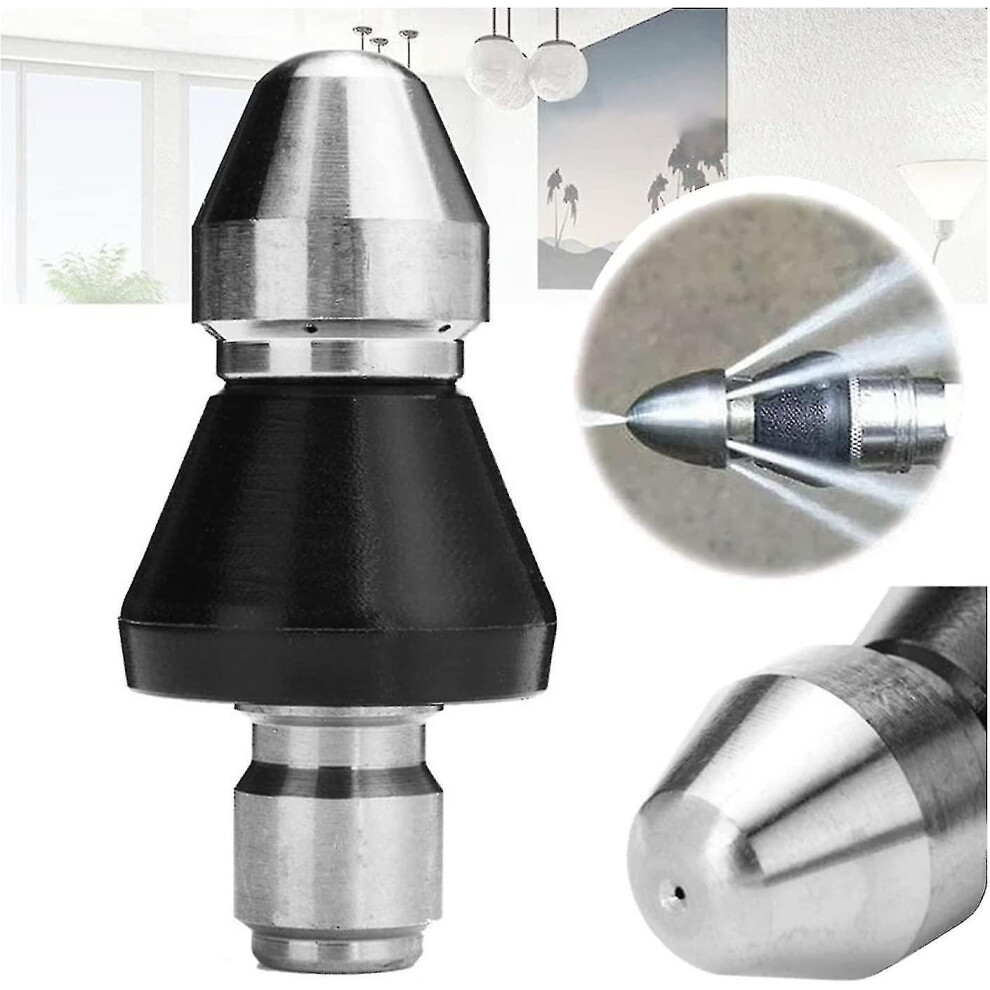 Cleaning Tool High-Pressure Nozzle, Drain Augers, Sewer Pipe Dredging And Cleaning Tools For Pipe Unclogging,Drain Clog Remover 7669442631468