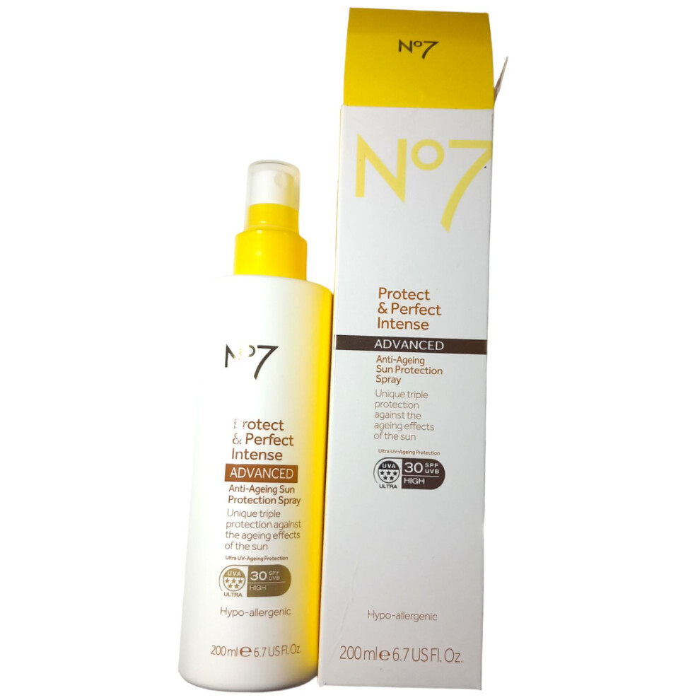 No7 Sun Spray SPF30 200ml Perfect Intense Advanced