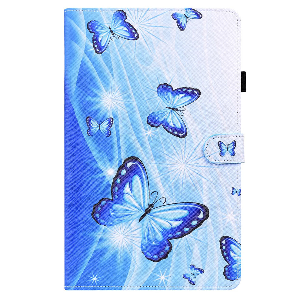 ( Butterfly) For Samsung Galaxy Tab A7 Lite 8.7 Sm-T220 / Sm-T225 Case Blue 7669442632779