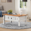 Mercers Furniture Corona White Coffee Table 1 Drawer Solid Wood Pine Wooden 1