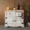 Mercers Furniture Corona White 2 Door Sideboard 1