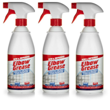 Elbow Grease Mould & Mildew Stain Remover Household Cleaner 3 x 700ml