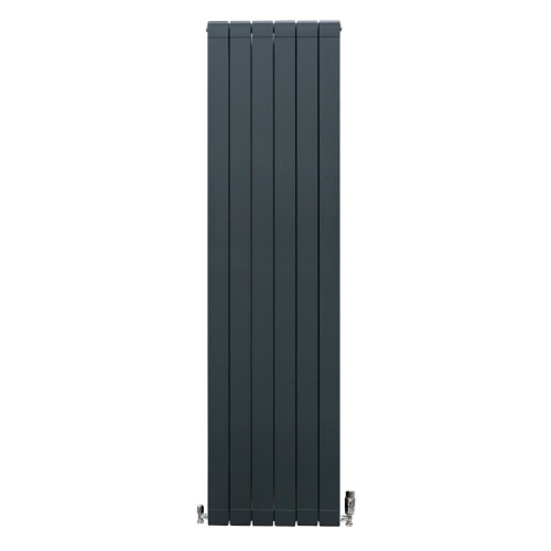 Καλοριφέρ και βαλβίδες αλουμινίου – 1800 mm x 475 mm – γκρι ανθρακί 1