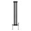 Traditionel 3-søjlet radiator - 1500 x 202 mm - Sort 2
