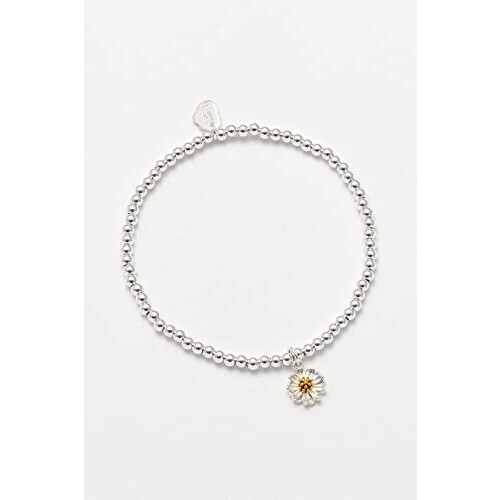 Estella Bartlett Estella Bartlett Sienna Wildflower Bracelet - Silver Plated 2