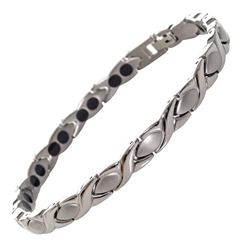 Titanium Magnetic Bracelet (Silver)