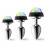 (L) Sound-controlled Led Light-emitting Anal Plugs Metal Anal Plugs Dilation Non-stainless Steel Posterior Anal Plugs 1