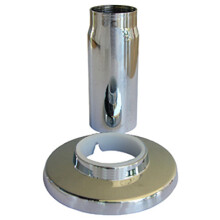 Sayco, Chrome, Tub & Shower, Tube & Flange -03-1645