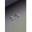 Doc Johnson All We Are White Snake Stud Earring (Silver Tone) 4