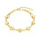Philip Jones Jewellery Philip Jones Gold Plated Star Bracelet 1