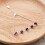 Philip Jones Jewellery Philip Jones Amethyst Gemstone Bracelet 3