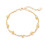Philip Jones Jewellery Philip Jones Gold Plated Ball Bracelet 1
