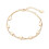 Philip Jones Jewellery Philip Jones Gold Plated Heart Bracelet 1