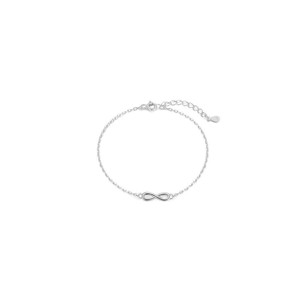 Philip Jones Jewellery Philip Jones Sterling Infinity Bracelet Silver